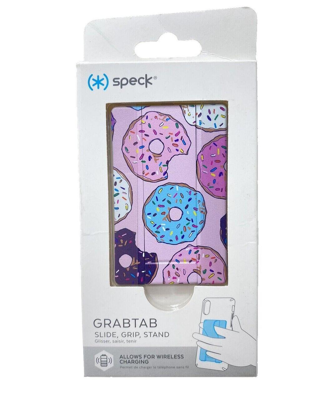 Phone Grip Tab Kickstand Donut GrabTab Easy Secure Accessory